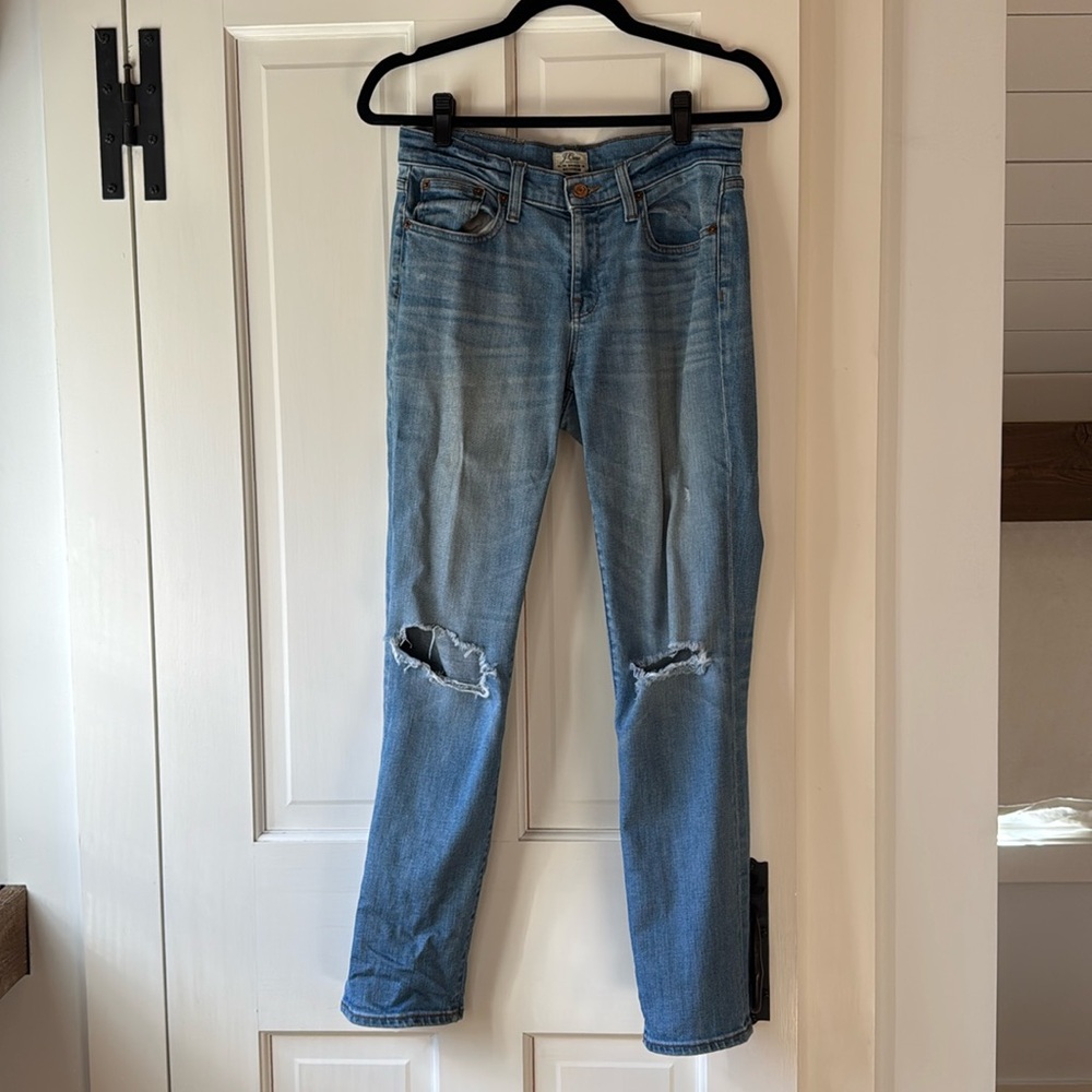 J Crew Slim Broken In Boyfriend Jean